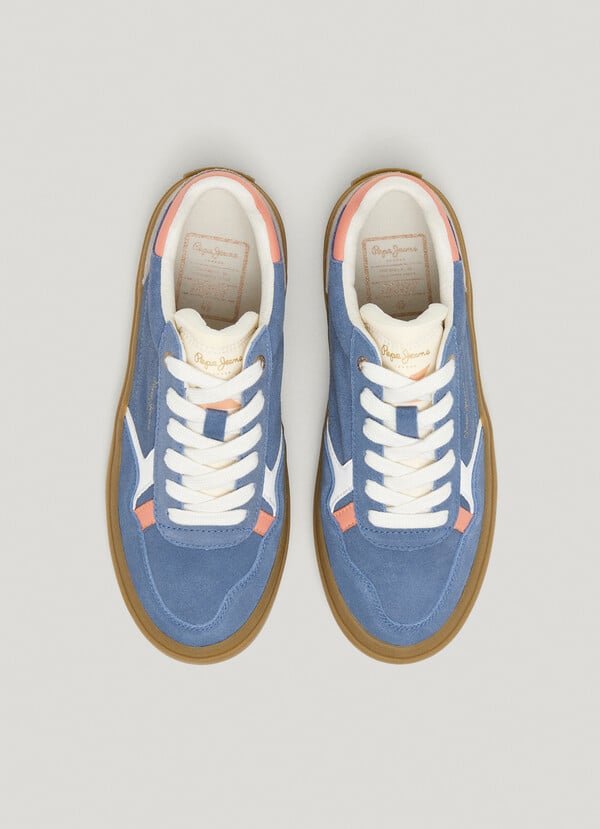 Pepe Jeans zapatillas retro de ante Rebajas de fábrica