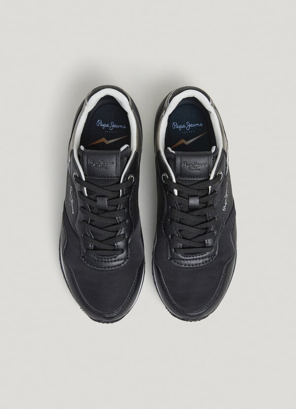 Pepe Jeans zapatillas running detalles metalizados Mejor oferta