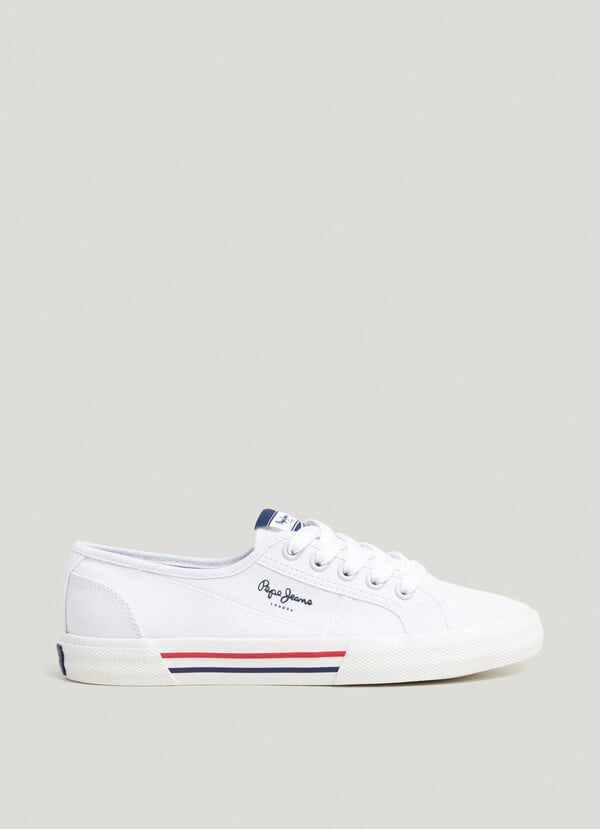 Pepe Jeans zapatillas básicas algodón