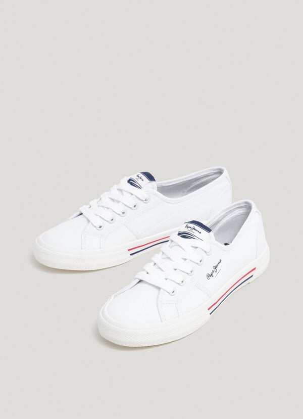 Pepe Jeans zapatillas básicas algodón Rebajas top
