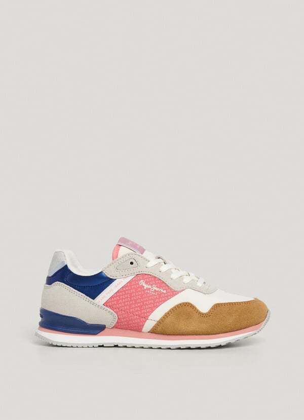 Pepe Jeans zapatillas running logo estampado