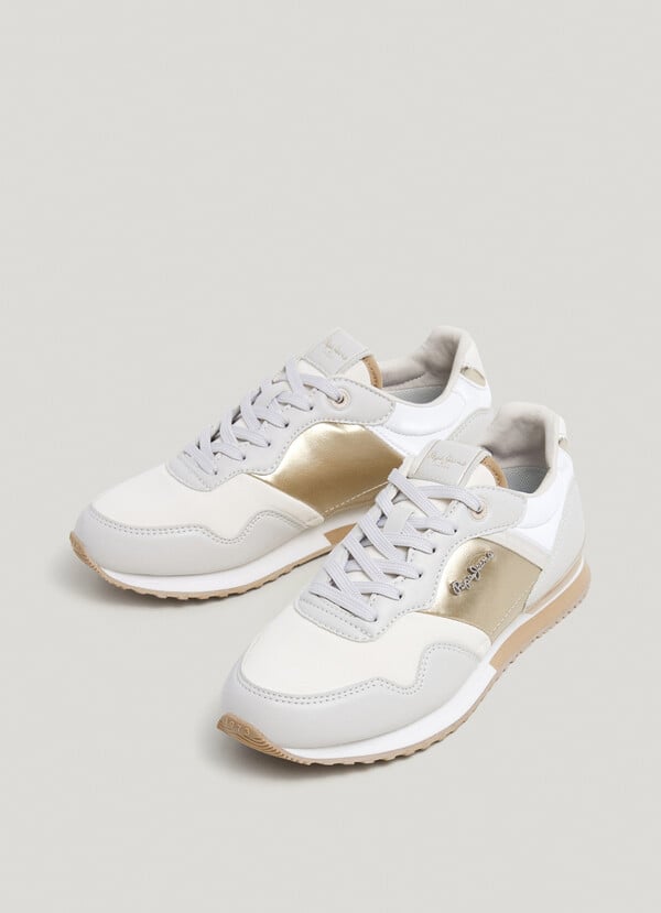 Pepe Jeans zapatillas running detalles metalizados COMPRAR AHORA