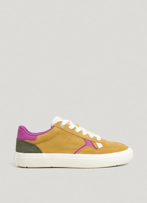 Pepe Jeans zapatillas retro de ante