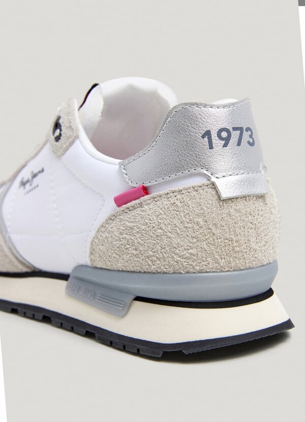 Pepe Jeans zapatillas running con detalles en ante - brit Limitado a 3 días