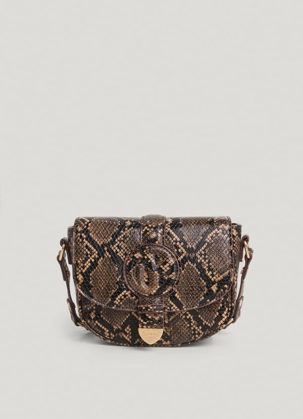Pepe Jeans bolso con solapa animal print Tienda