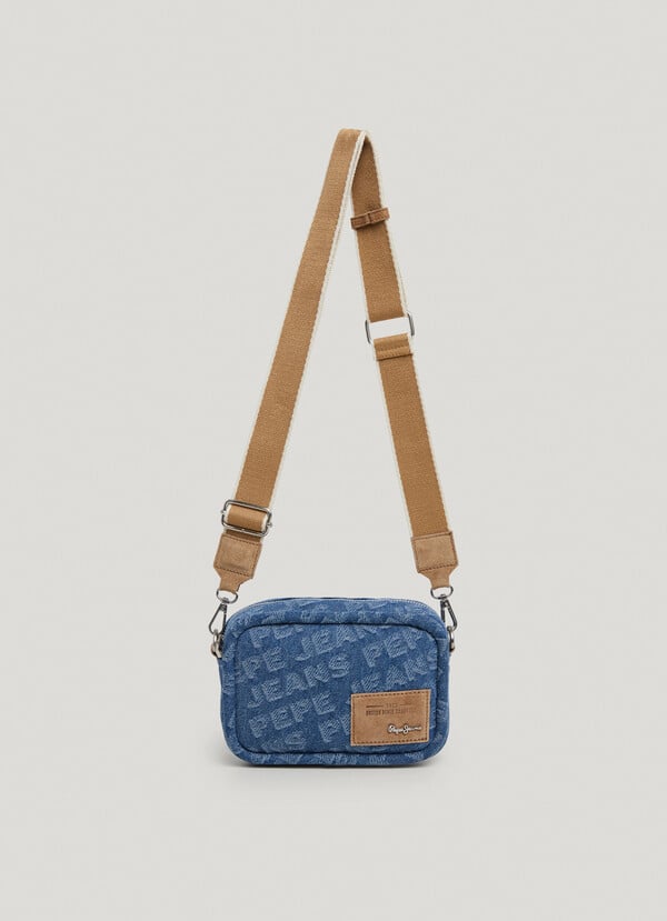 Pepe Jeans bandolera denim con logo ÚLTIMAS EDICIONES