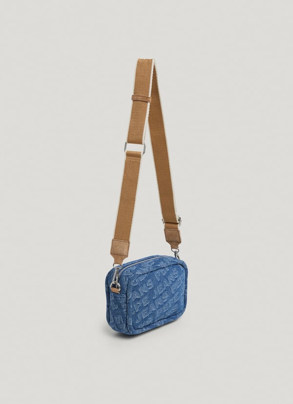 Pepe Jeans bandolera denim con logo ÚLTIMAS EDICIONES