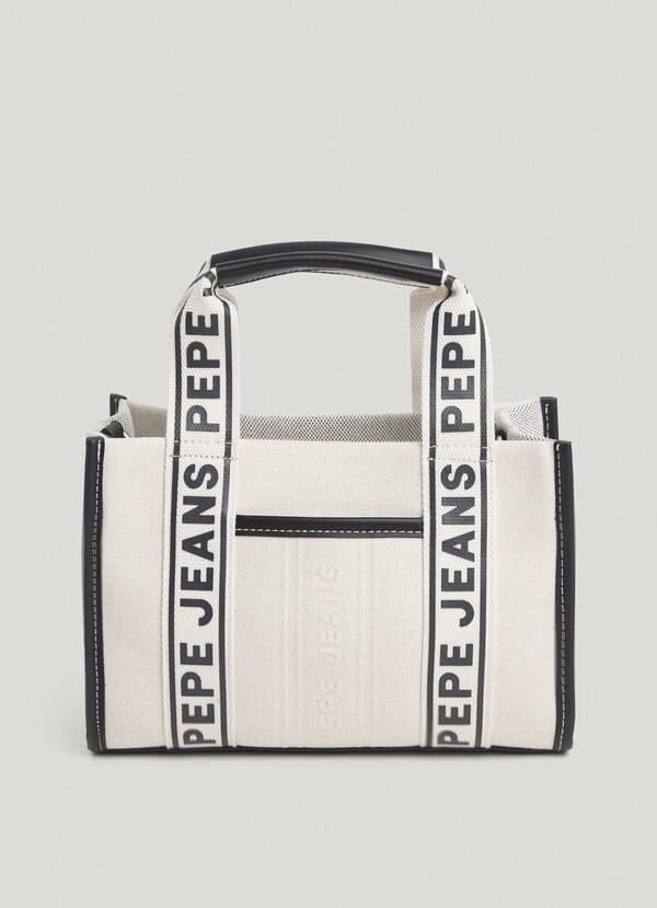 Pepe Jeans bandolera con detalles efecto piel Superdescuento
