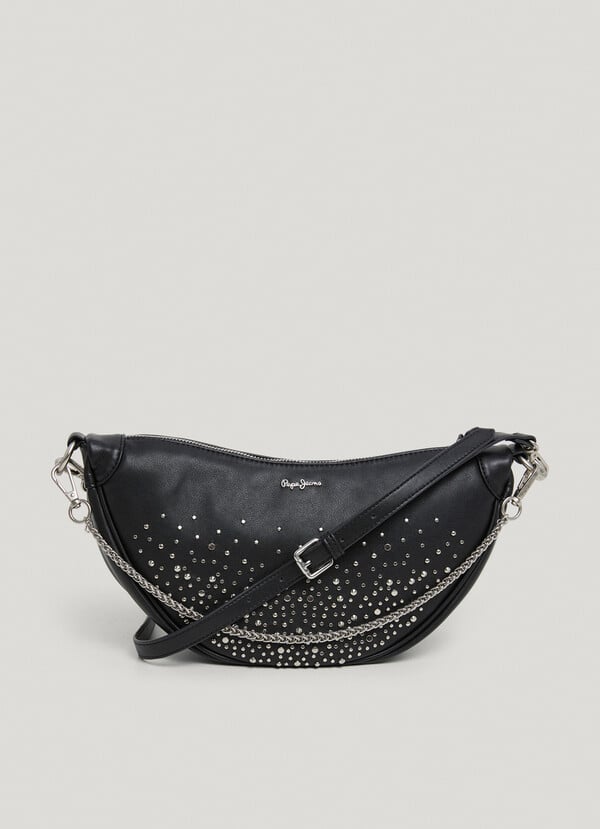 Pepe Jeans bolso media luna efecto piel Outlet online
