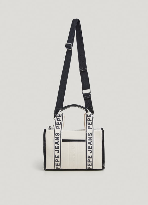 Pepe Jeans bandolera con detalles efecto piel Rebajas