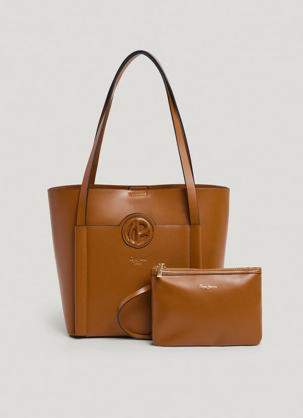 Pepe Jeans bolso tote efecto piel Oferta especial