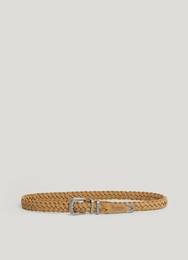 Pepe Jeans cinturón piel trenzado Gran oferta