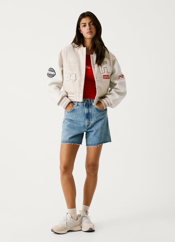 Pepe Jeans chaqueta bomber tipo varsity Liquidación