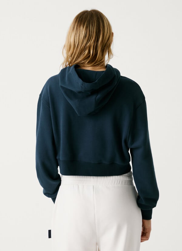 Pepe Jeans sudadera capucha fit cropped Rebajas top