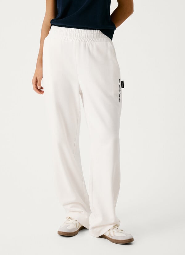 Pepe Jeans pantalón jogger con pierna ancha Envío gratis