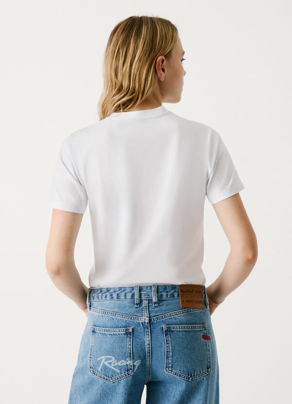 Pepe Jeans camiseta logo estampado Oferta especial de fábrica