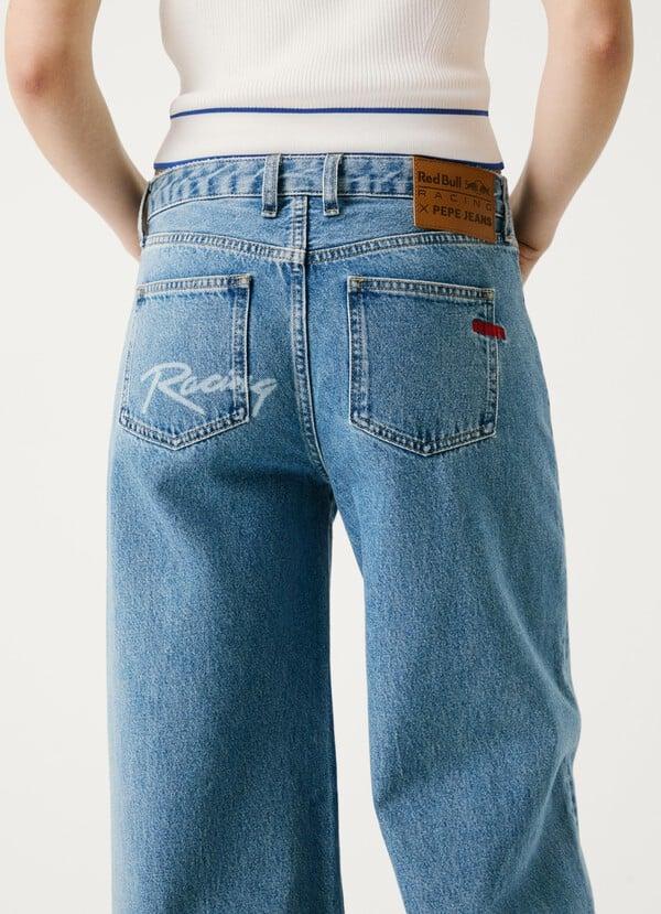 Pepe Jeans jeans fit wide y tiro medio Descuentos del mes
