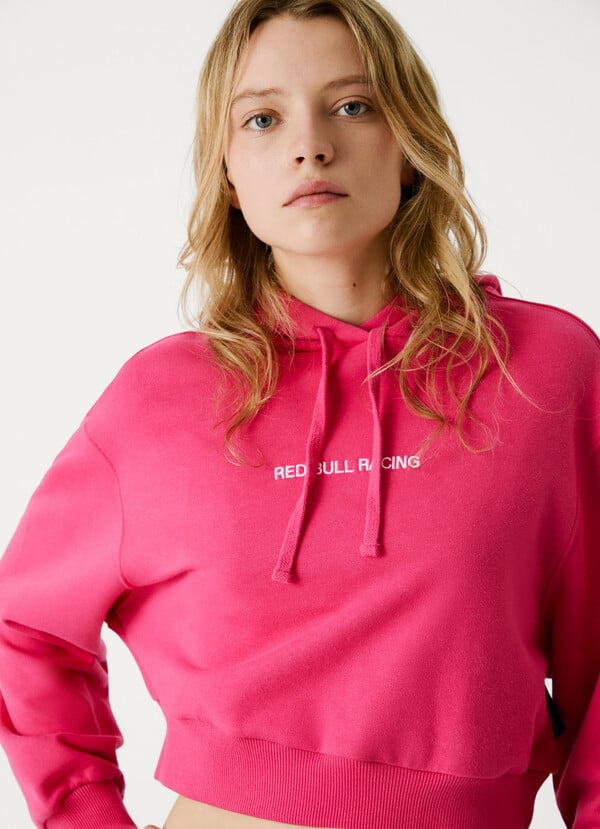 Pepe Jeans sudadera capucha fit cropped Última moda