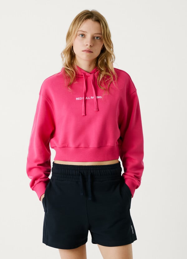 Pepe Jeans sudadera capucha fit cropped Última moda