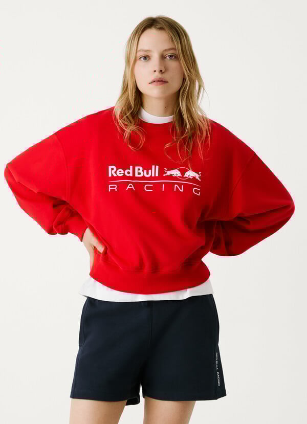 Pepe Jeans sudadera cuello redondo con logo 2025