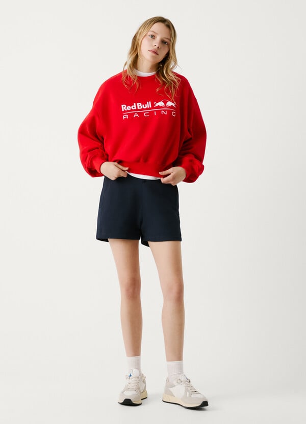 Pepe Jeans sudadera cuello redondo con logo 2025