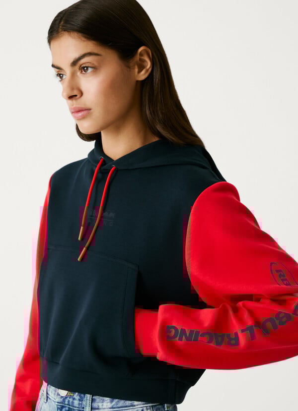 Pepe Jeans sudadera capucha color block Envío gratis