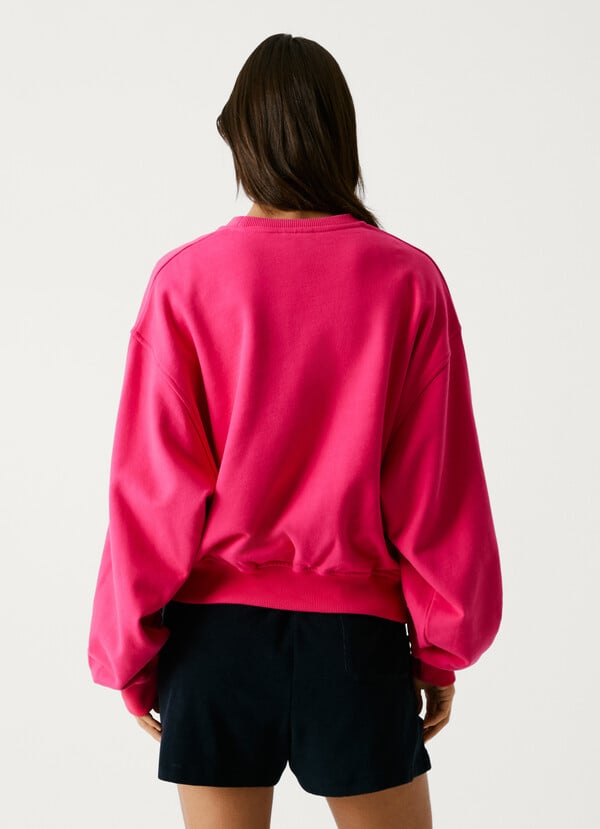 Pepe Jeans sudadera cuello redondo con logo Envío gratis