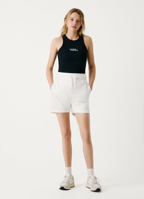 Pepe Jeans camiseta canalé sin mangas Oferta especial de fábrica