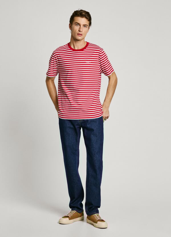 Pepe Jeans camiseta rayas fit regular Outlet