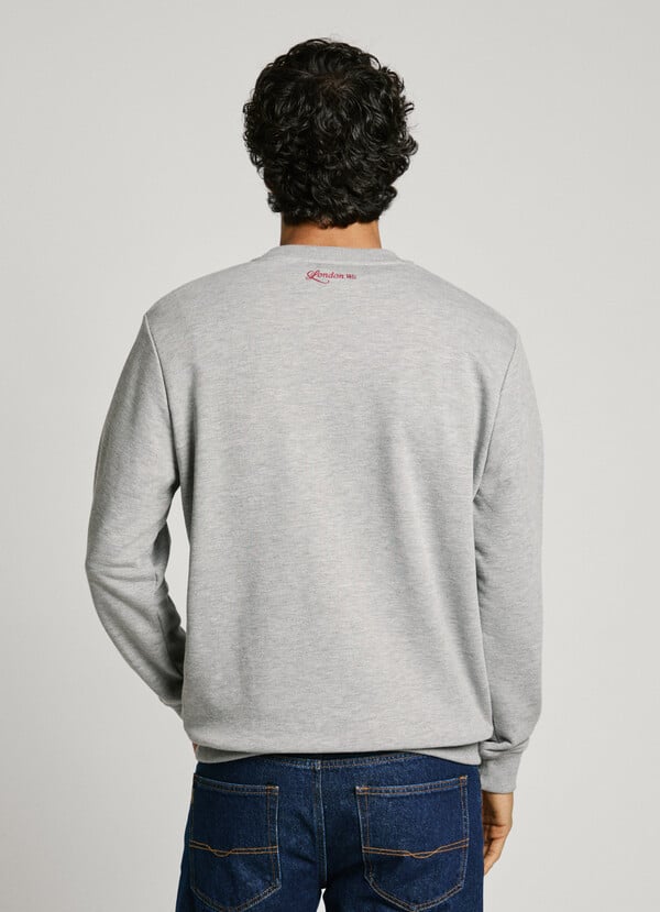 Pepe Jeans sudadera logo bordado fit regular Tienda