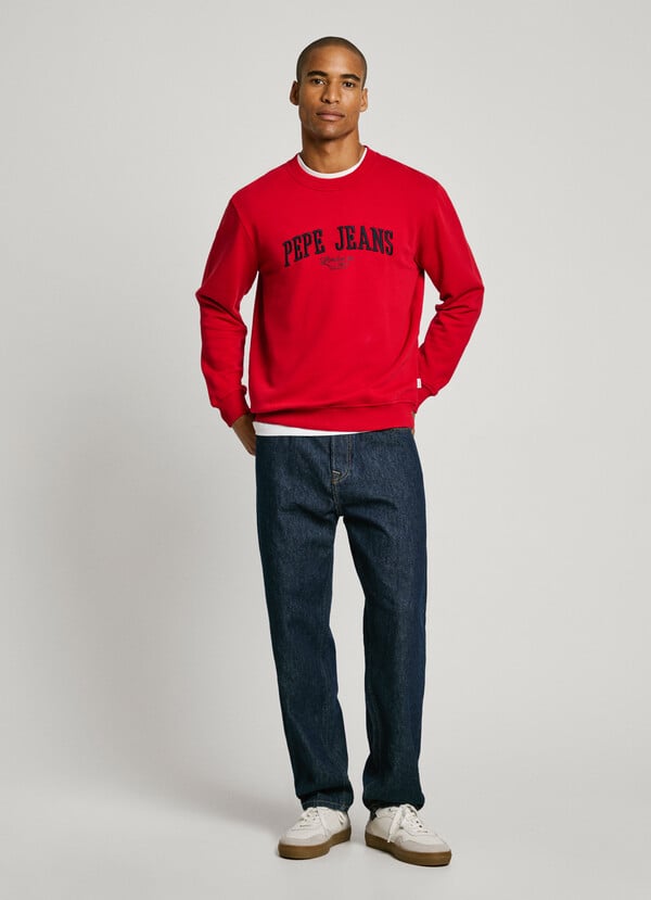 Pepe Jeans sudadera logo bordado fit regular Rebajas top