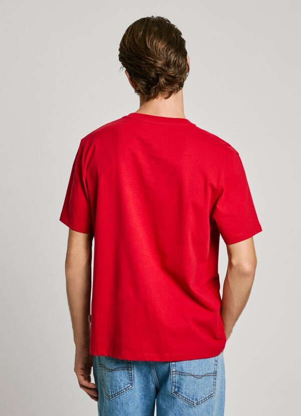 Pepe Jeans camiseta logo bordado fit regular Envío gratis