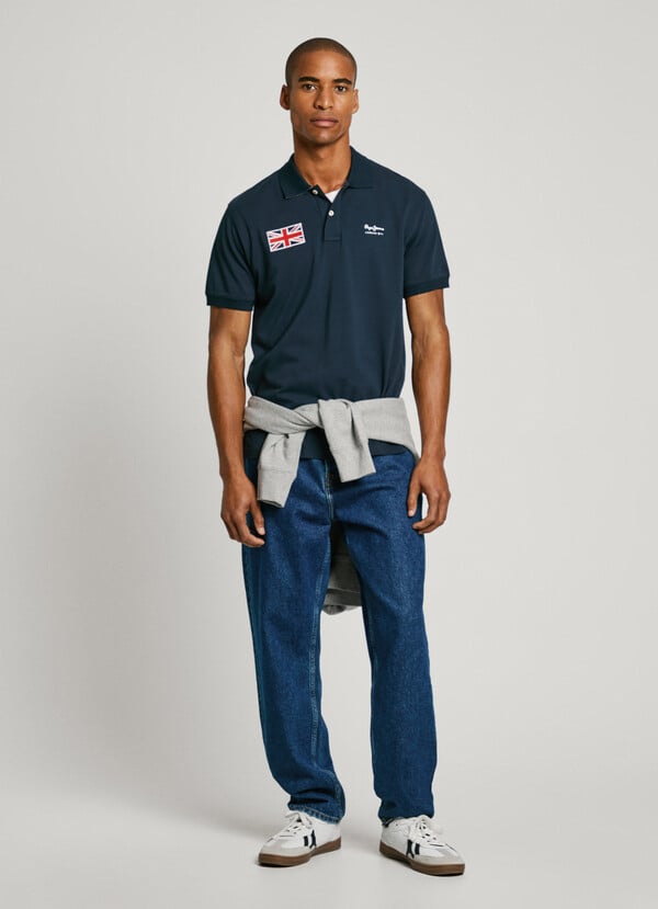 Pepe Jeans polo piqué union jack bordado Últimos 3 días