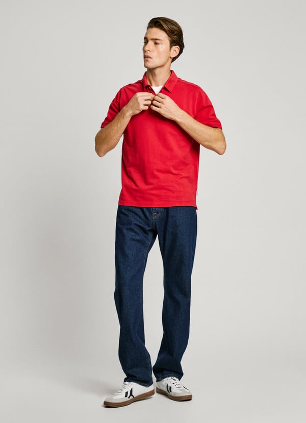 Pepe Jeans polo piqué fit slim Promoción por tiempo limitado