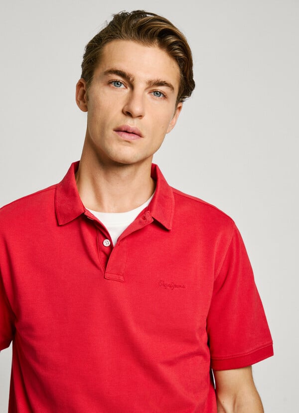 Pepe Jeans polo piqué fit slim Promoción por tiempo limitado