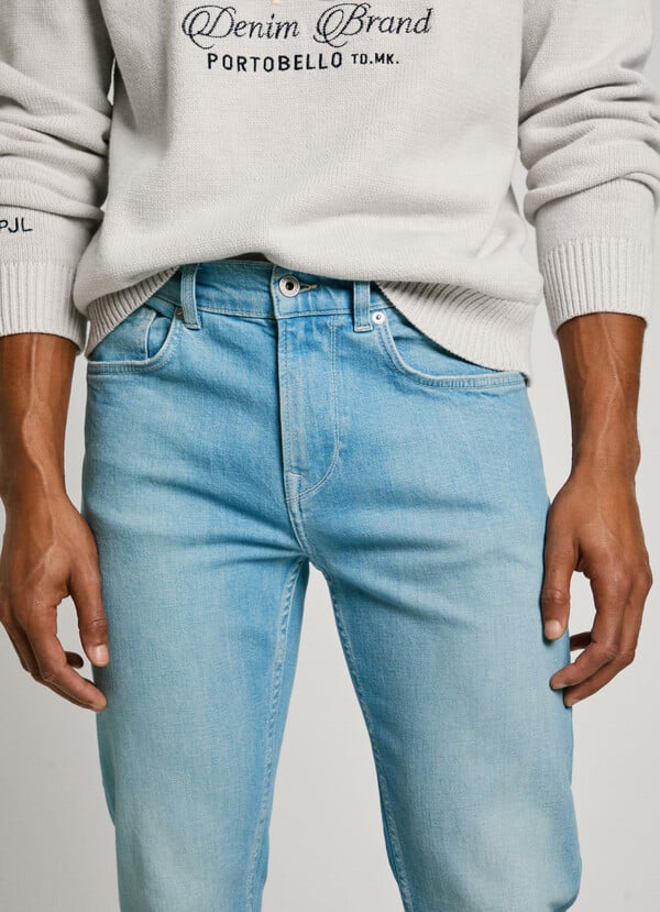 Pepe Jeans jeans fit slim y tiro regular - hatch Tienda de fábrica