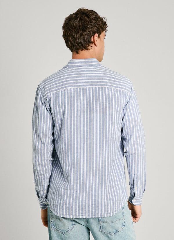 Pepe Jeans camisa rayas fit regular Libre de impuestos