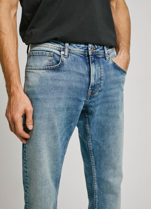 Pepe Jeans jeans fit recto y tiro regular - cash Última moda