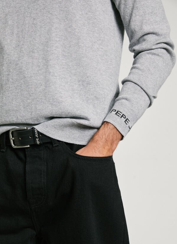 Pepe Jeans jersey cuello redondo fit regular Ofertas de temporada