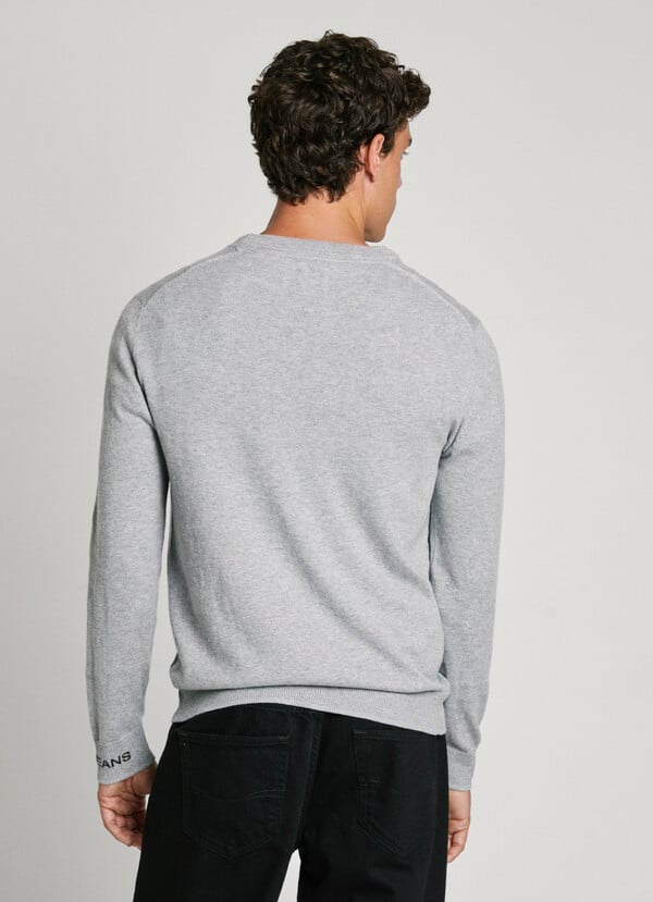 Pepe Jeans jersey cuello redondo fit regular Ofertas de temporada