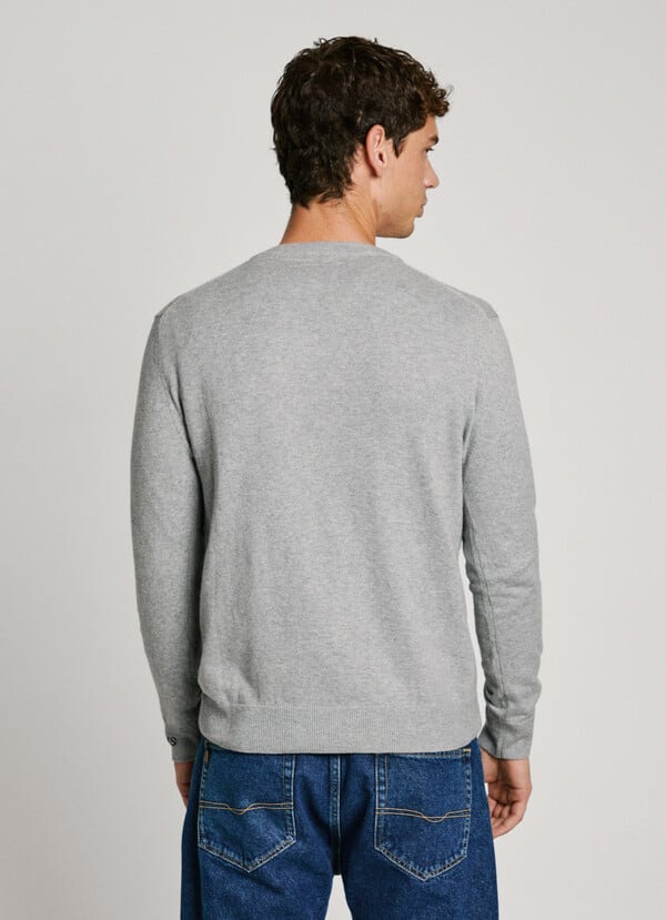 Pepe Jeans jersey cuello pico fit regular Ofertas especiales