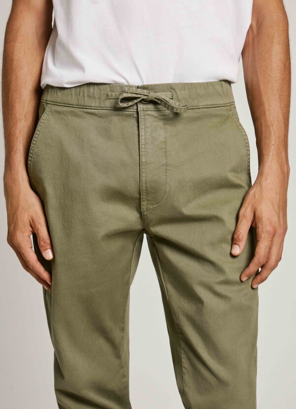 Pepe Jeans pantalón chino tejido elástico Rebajas