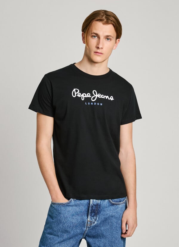 Pepe Jeans camiseta logo fit regular Gran oferta