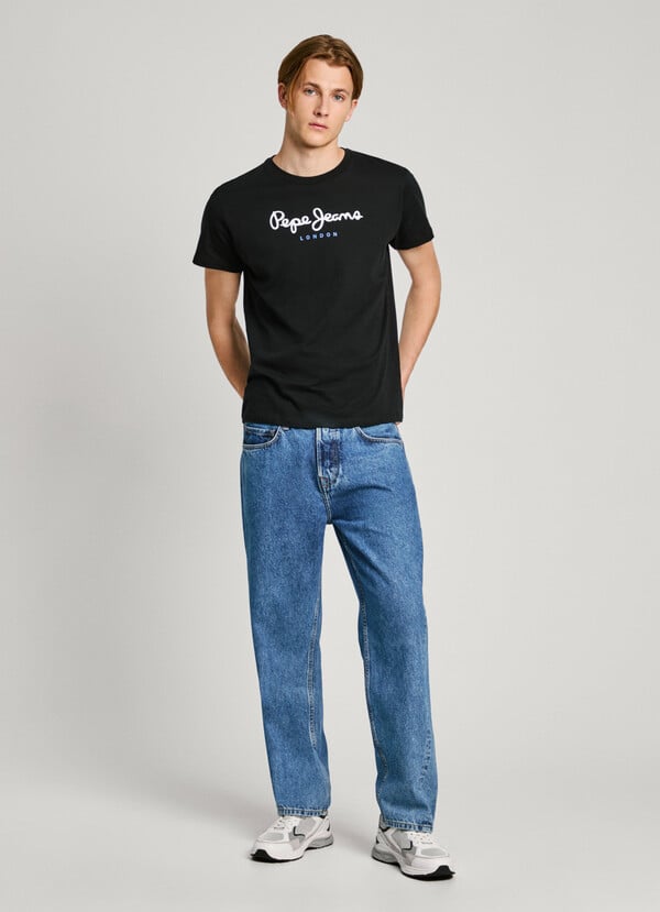 Pepe Jeans camiseta logo fit regular Gran oferta