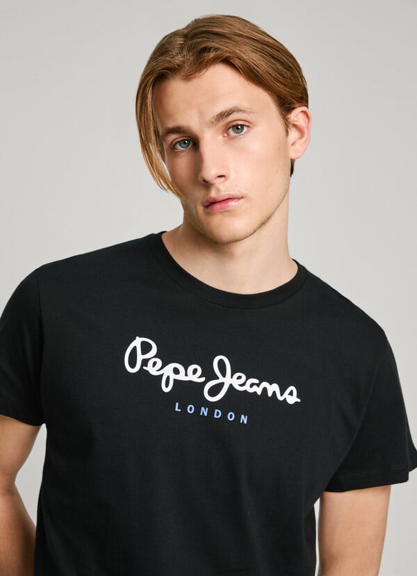 Pepe Jeans camiseta logo fit regular Gran oferta