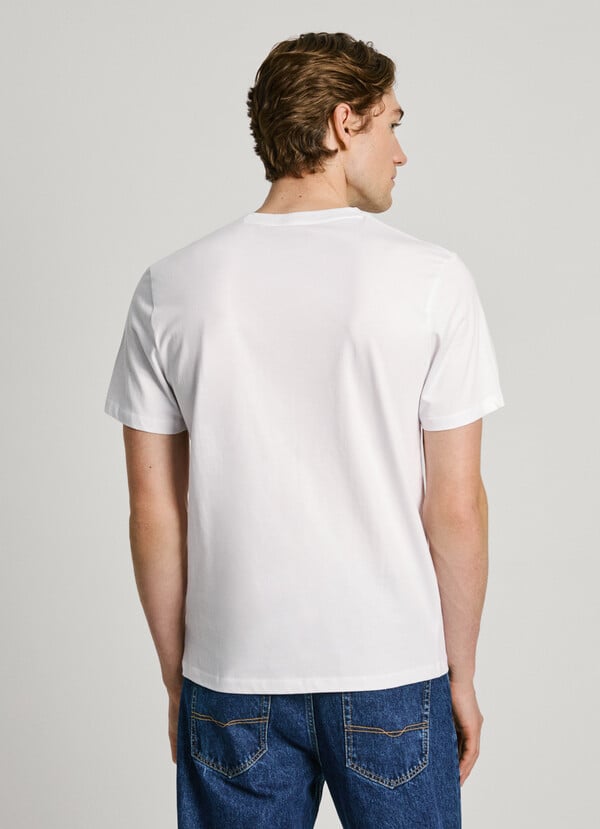 Pepe Jeans camiseta logo union jack fit regular Rebajas baratas
