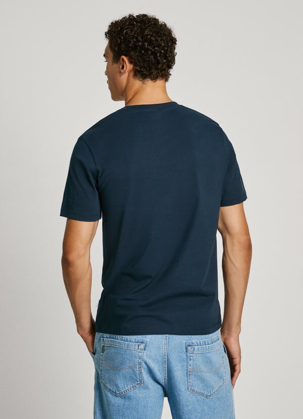 Pepe Jeans camiseta logo union jack fit regular Ventas relámpago