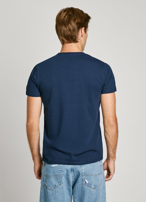 Pepe Jeans camiseta logo estampado fit slim Descuento