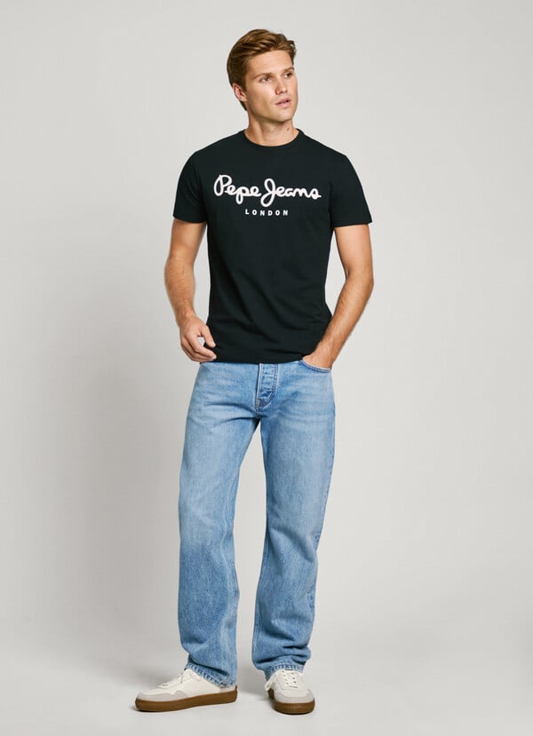 Pepe Jeans camiseta logo estampado fit slim Tienda