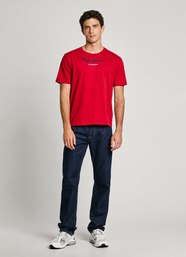 Pepe Jeans camiseta logo fit regular Mejor oferta